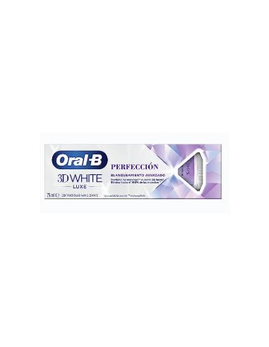 ORAL B 3DWHITE LUXE PROTECCION DEL ESMALTE DENT  75 ML