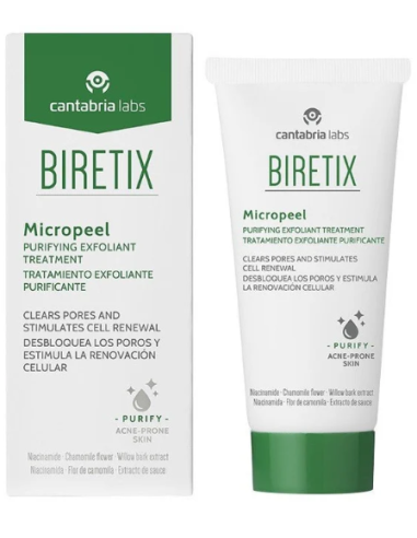BIRETIX MICROPEEL TRATAMIENTO EXFOLIANTE PURIFICANTE  1 ENVA