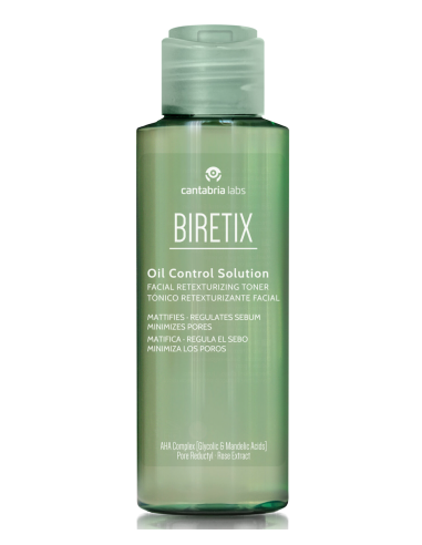 BIRETIX OIL CONTROL SOLUTION TONICO RETEXTURIZANTE FACIAL 1 BOTELLA 100 ML