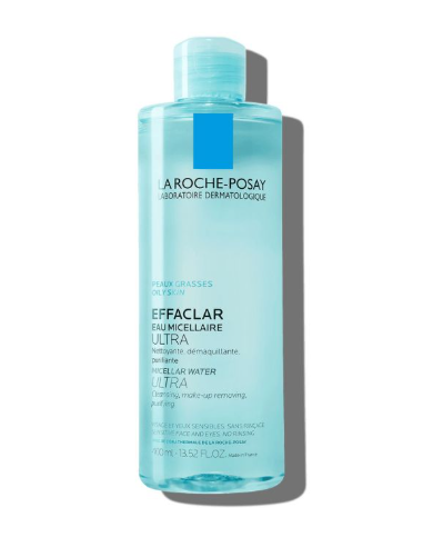 EFFACLAR AGUA MICELAR ULTRA  1 ENVASE 400 ML