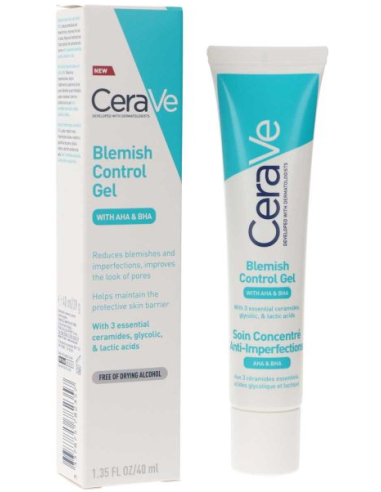 CERAVE GEL CONTROL IMPERFECCIONES  1 TUBO 40 ML