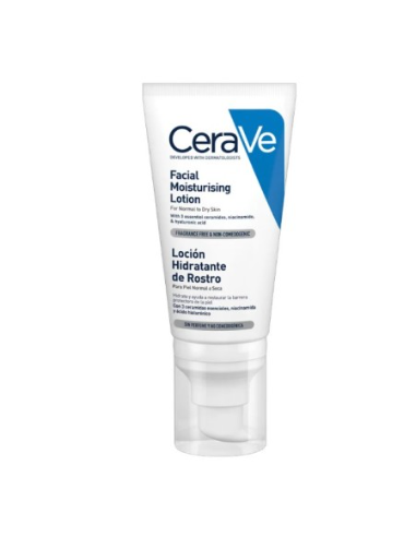 CERAVE LOCION HIDRATANTE DE ROSTRO PIEL NORMAL  1 ENVASE 52