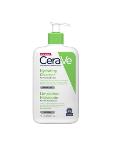CERAVE LIMPIADORA HIDRATANTE  1 ENVASE 473 ML