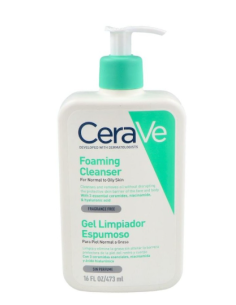 CERAVE GEL LIMPIADOR ESPUMOSO  1 ENVASE 473 ML