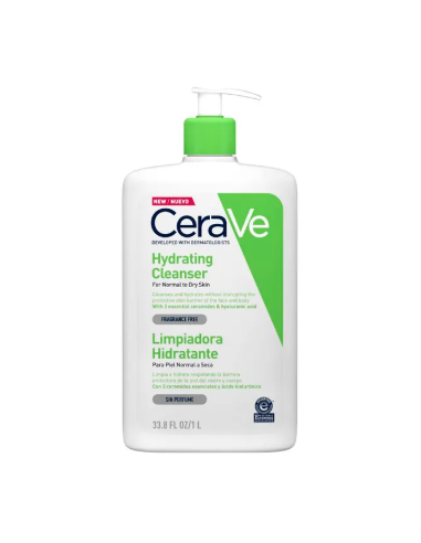 CERAVE LIMPIADORA HIDRATANTE  1 ENVASE 1000 ML