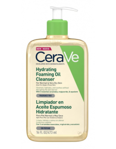 CERAVE LIMPIADOR ACEITE ESPUMOSO HIDRATANTE  1 ENVASE 473 ML
