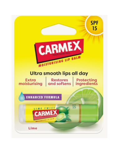 CARMEX ULTRA HIDRATANTE BALSAMO LABIAL  4 STICK LIME TWIST