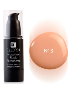 MAQUILLAJE FLUIDO PERMANENTE NUM 3 E.LLORCA