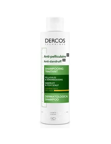 DERCOS TECHNIQUE ANTICASPA SECA  1 ENVASE 200 ML VICHY