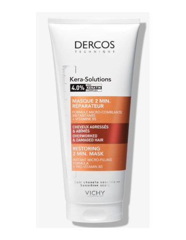 DERCOS MASCARILLA CABELLO DAÑADO O CASTIGADO KERA-SOLUTIONS  1 ENVASE 200 ML