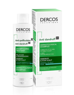 DERCOS CHAMPU DERMATOLOGICO  ANTI-CASPA ANTI-GRASA 2OO ML