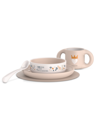 VAJILLA INFANTIL  NIÑA +6M SUAVINEX