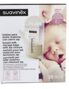 BOLSAS ALMACEN LECHE MATERNA 25 BOLSAS