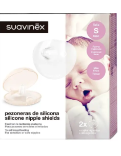 PEZONERA SUAVINEX SILICONA TALLA S 2 U