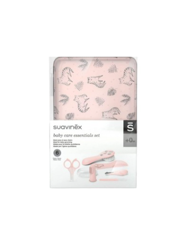 SET MANICURA SUAVINEX ROSA
