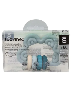 MORDEDOR SILICONA DIDACTICO SUAVINEX +6 MESES 1 UNIDAD ETAPA 3