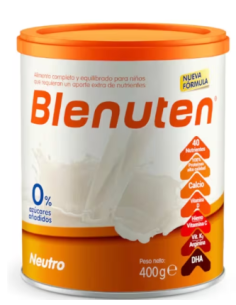 BLENUTEN  1 ENVASE 400 G SABOR NEUTRO