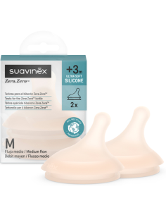 TETINA SILICONA ANTICOLICO SUAVINEX FLUJO M