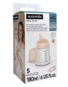 BIBERON ANTICOLICO ZERO ZERO FLUJO S +0M SUAVINEX