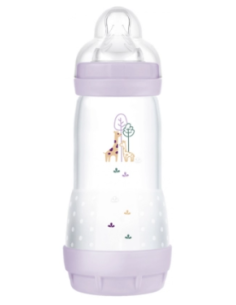 BIBERON ANTICOLICO MAM ANTICOLIC EASY START +2 MESES 1 UNIDA MORADO