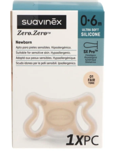 CHUPETE SILICONA FISIOLOGICO SUAVINEX SX PRO ZERO-ZERO 0 - 6