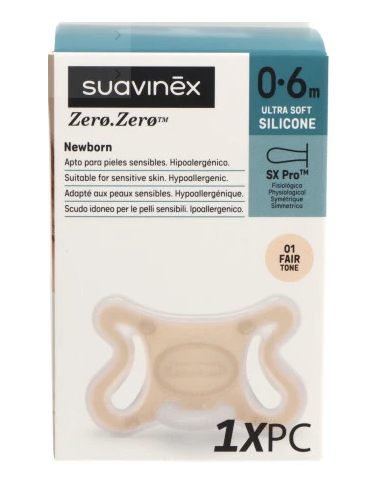 CHUPETE SILICONA FISIOLOGICO SUAVINEX SX PRO ZERO-ZERO 0 - 6