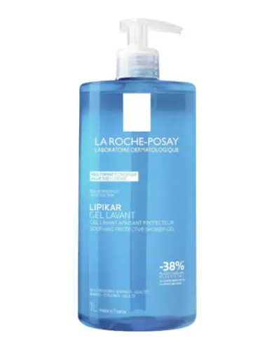 LIPIKAR GEL LAVANTE  1 BOTE 1000 ML CON DOSIFICADOR