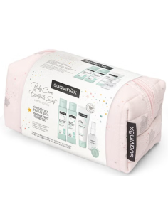 NECESER DE VIAJE BABY CARE ESSENTIAL  SET ROSA SUAVINEX