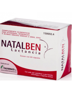 NATALBEN LACTANCIA 60 CAPS