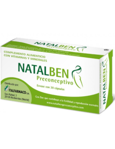 NATALBEN PRECONCEPTIVO 30 CAPS