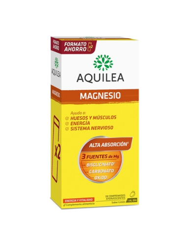 MAGNESIO AQUILEA EFERVESCENTE 300 MG 28 COMP EFERV