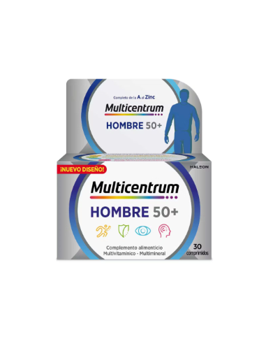 MULTICENTRUM HOMBRE 50+  30 COMP