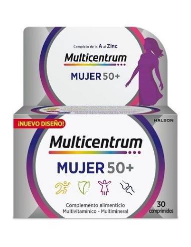 MULTICENTRUM MUJER 50+  30 COMPRIMIDOS