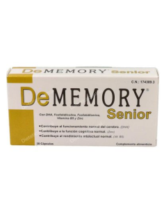 DEMEMORY SENIOR 30 CAPSULAS